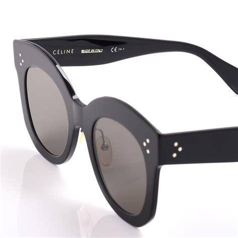 celine cl 41443 s|CELINE Chris Sunglasses CL 41443/S Black .